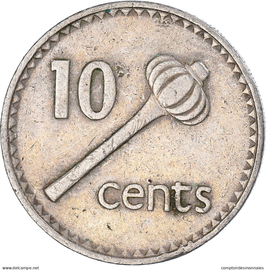 Monnaie, Fidji, 10 Cents, 1987 - Fidji