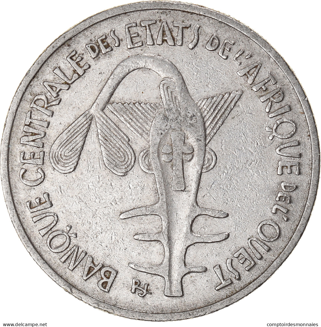 Monnaie, États De L'Afrique Centrale, 100 Francs, 1969 - República Centroafricana