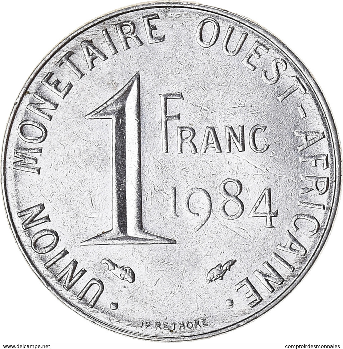 Monnaie, Afrique De L'Ouest, Franc, 1984 - Ivory Coast