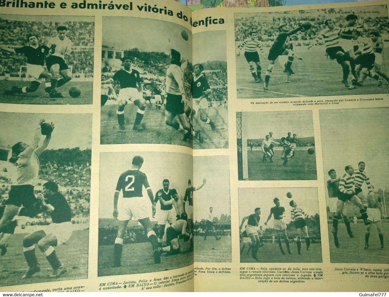 Revista Antiga STADIUM - Nº 373 Year/ano 1950 - Benfica, Porto... - Sport