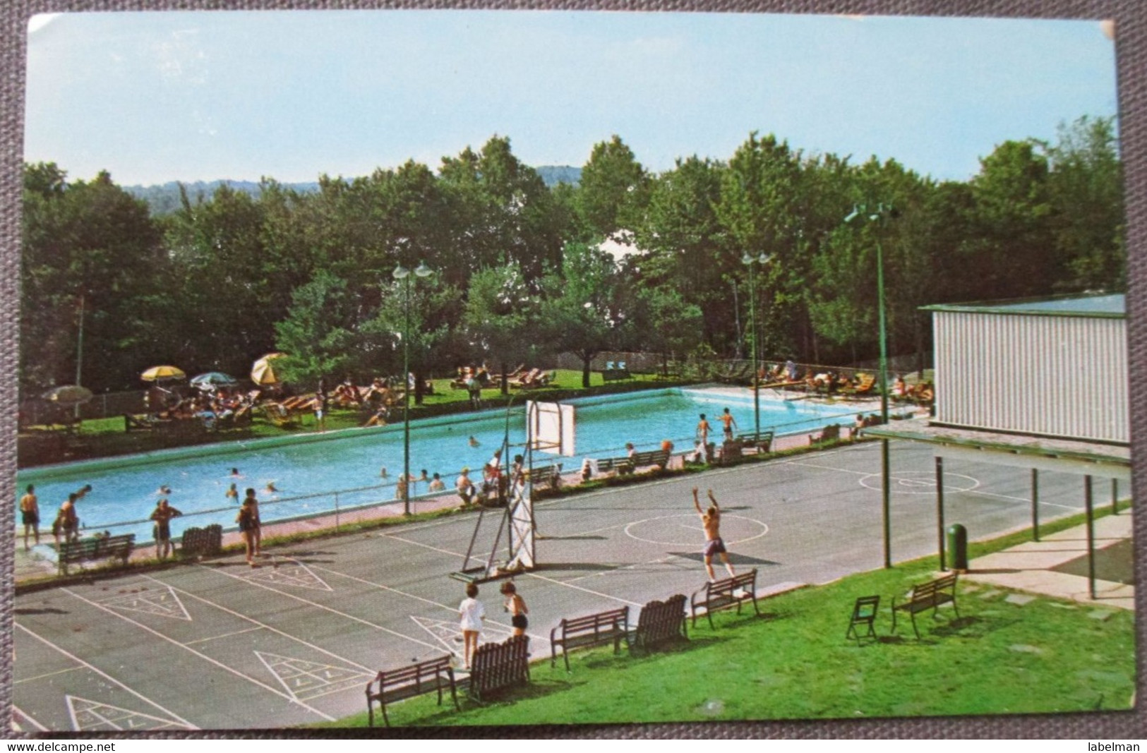 USA UNITED STATES NEW YORK LEBOWITZ PINE HOTEL FALLSBURG POSTCARD ANSICHTSKARTE PICTURE CARTOLINA PHOTO PC AK CP - Long Island