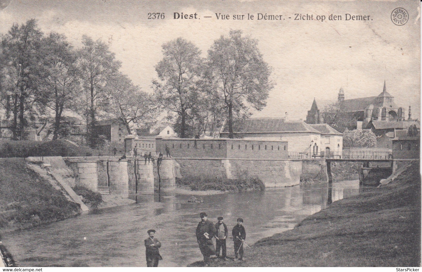 Diest - Vue Sur Le Démer - Zicht Op Den Demer - 1920 - Diest