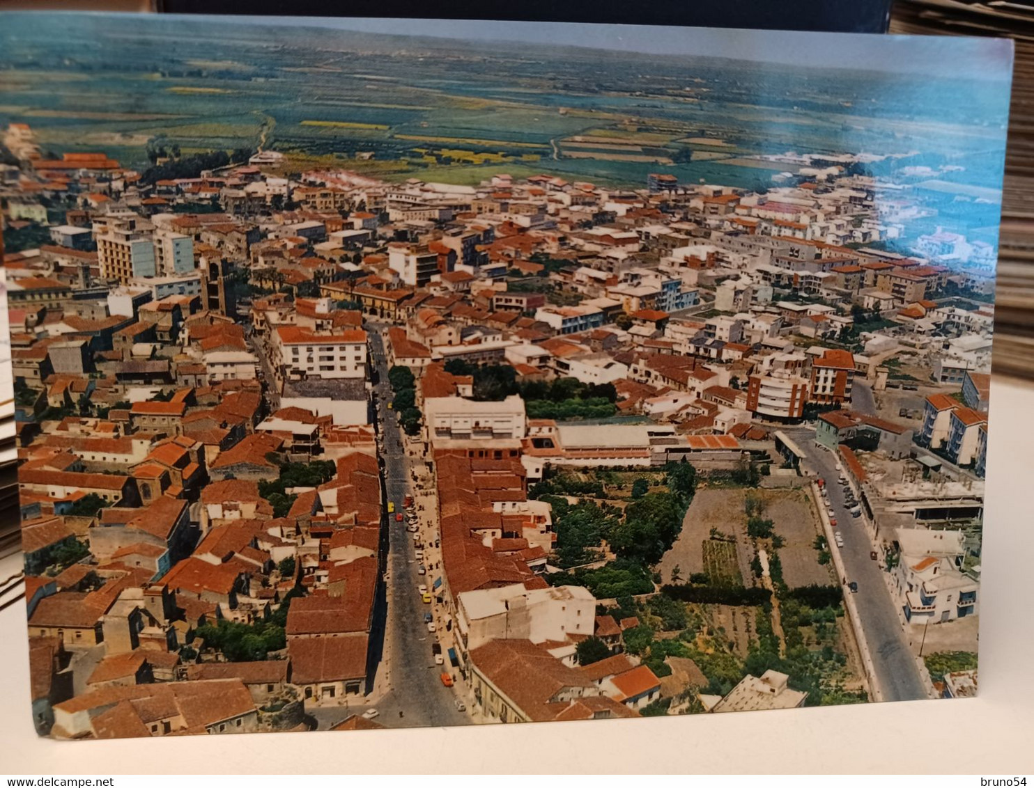 Cartolina Oristano Veduta Aerea 1968 - Oristano