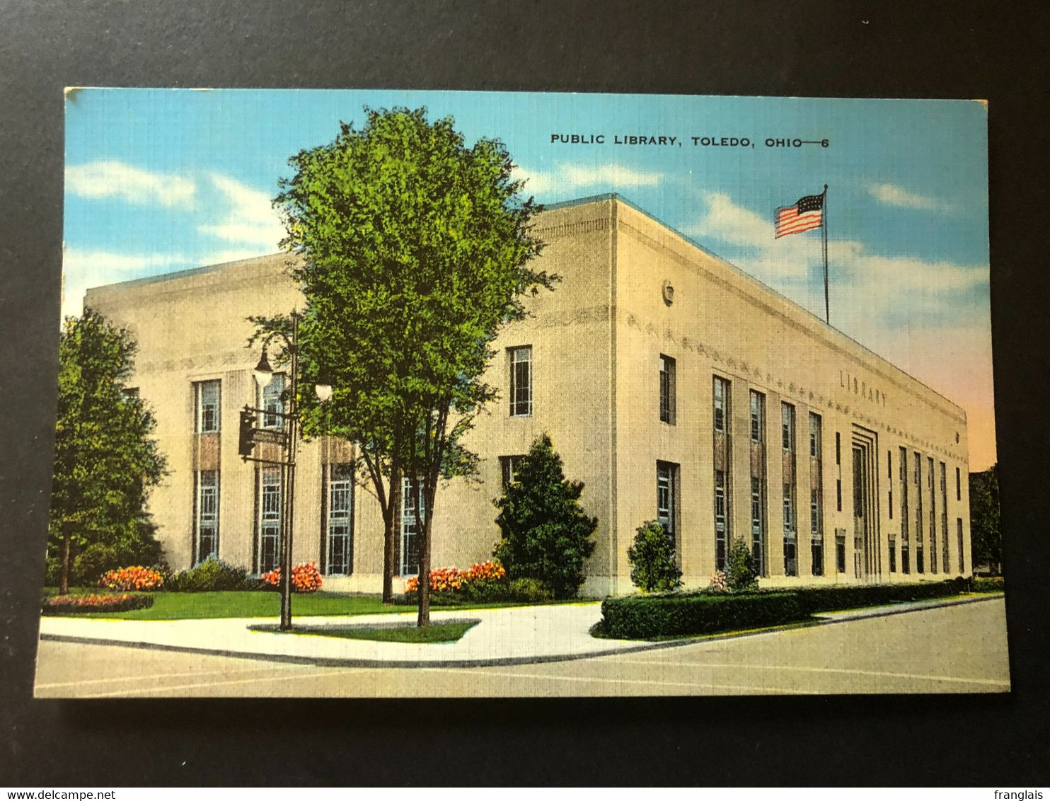 Public Library, Toledo, Ohio, Unwritten Card - Toledo
