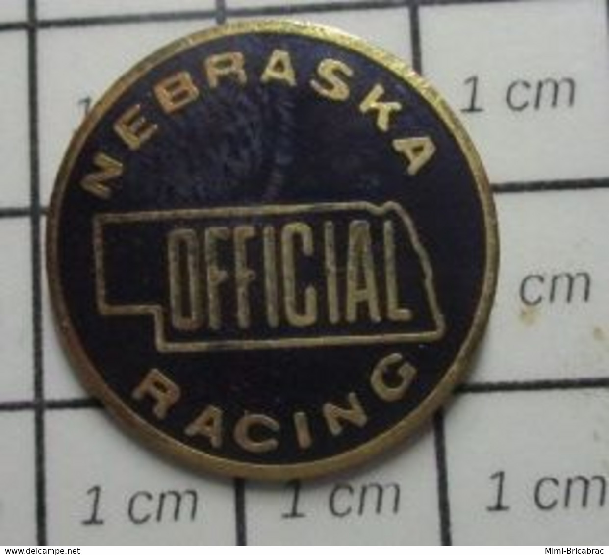 2322 Pins Pin's / Rare & Belle Qualité THEME SPORTS / AUTOMOBILE COURSES NEBRASKA RACING OFFICIAL - Autorennen - F1