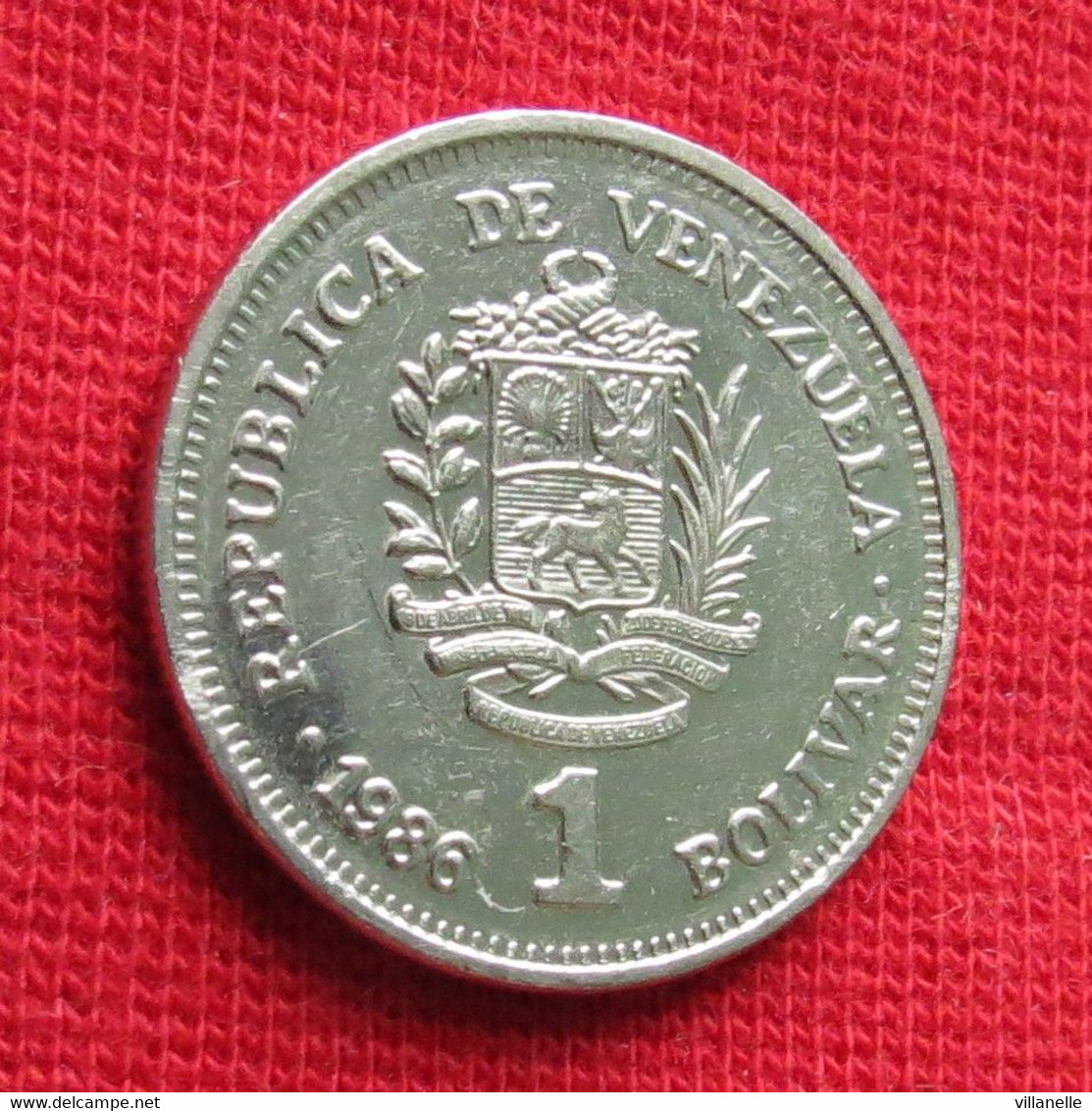 Venezuela 1 Bolivar 1986 Y# 52 Lt 170 *VT - Venezuela