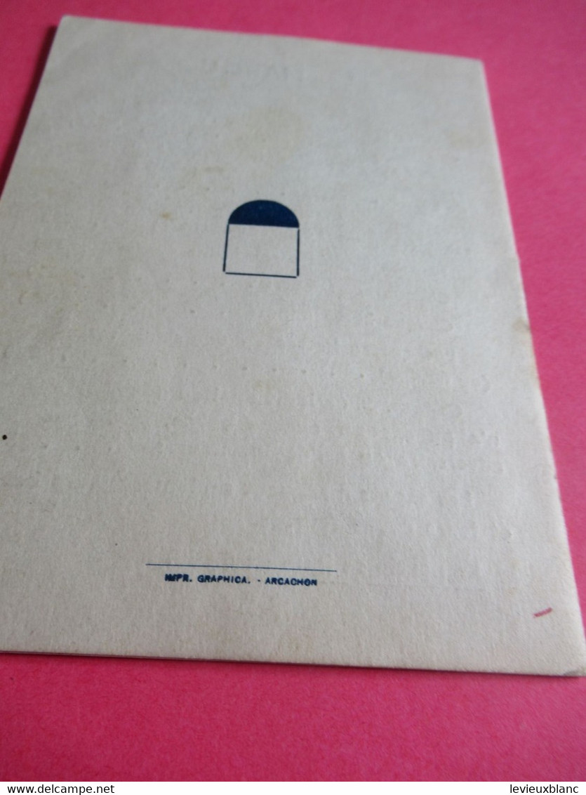 Petit Livret des règles du jeu de Mille Bornes / La Canasta de la route/Edition DUJARDIN/Arcachon/ 1954        JE250