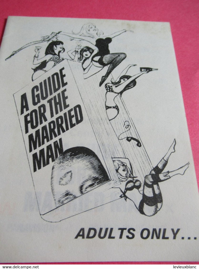 Cinéma /Petit Fascicule Promotionnel/ A Guide For The  Man / Adults Only .../ 20th Century-Fox/1967        CIN126 - Publicité Cinématographique
