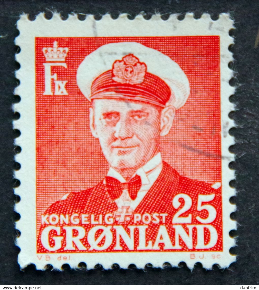 Greenland 1950  King Frederik IX MiNr 32 (O) ( Lot E 2414 ) - Used Stamps