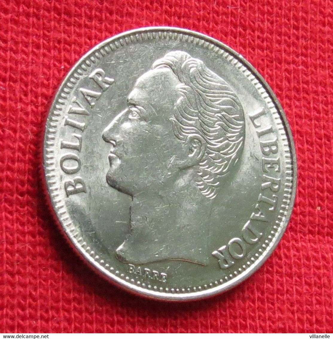 Venezuela 1 Bolivar 1990 Y# 52a.2 - Venezuela