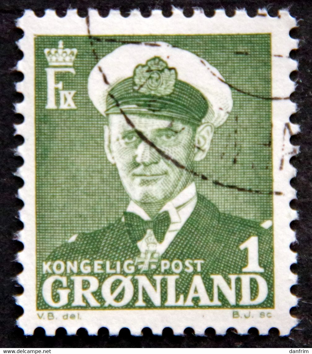 Greenland  1950  King Frederik IX  MiNr.28  ( Lot E 2420 ) - Oblitérés