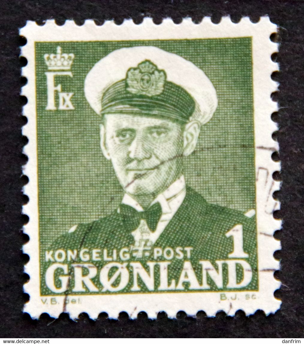 Greenland  1950  King Frederik IX  MiNr.28  ( Lot E 2423 ) - Oblitérés