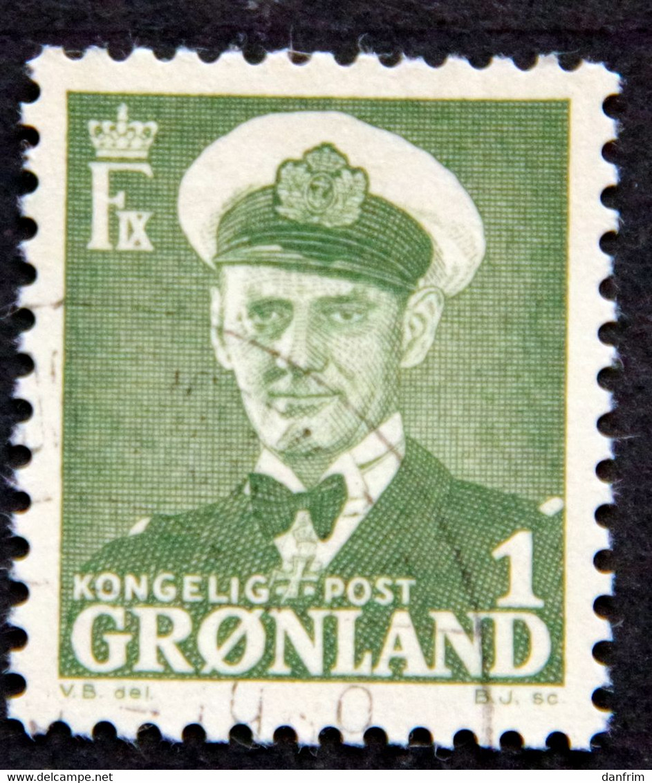 Greenland  1950  King Frederik IX  MiNr.28  ( Lot E 2424 ) - Oblitérés