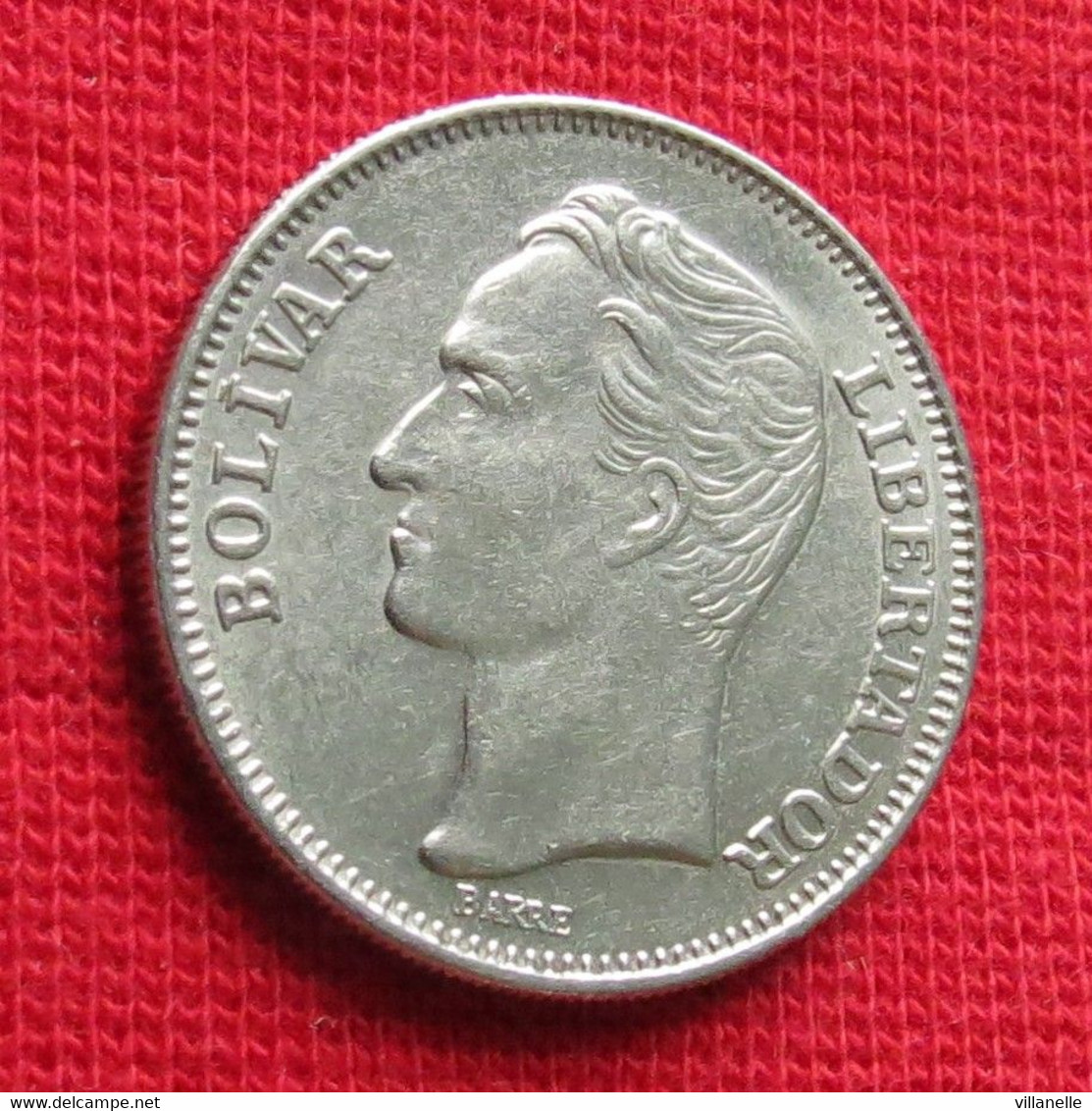 Venezuela 1 Un Bolivar 1967 Y# 42 Lt 19 *V2T - Venezuela