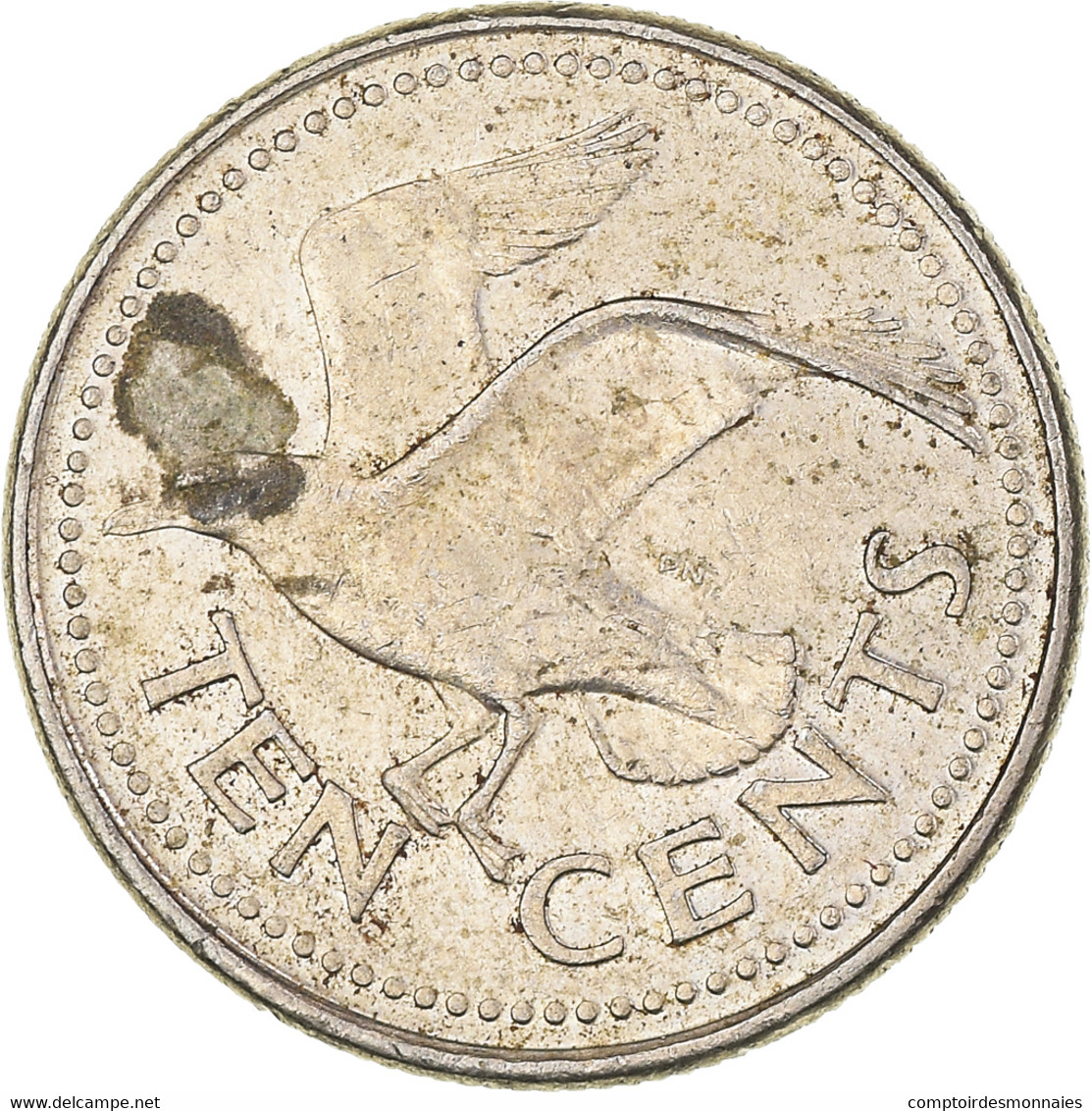 Monnaie, Barbade, 10 Cents, 2000 - Barbades