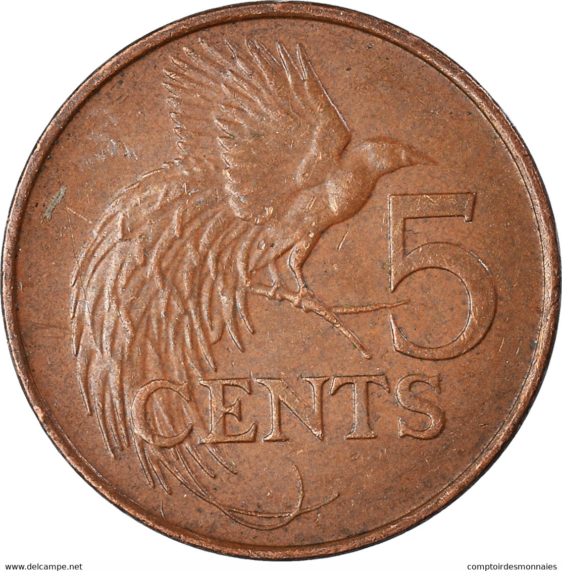 Monnaie, Trinité-et-Tobago, 5 Cents, 2004 - Trinidad En Tobago