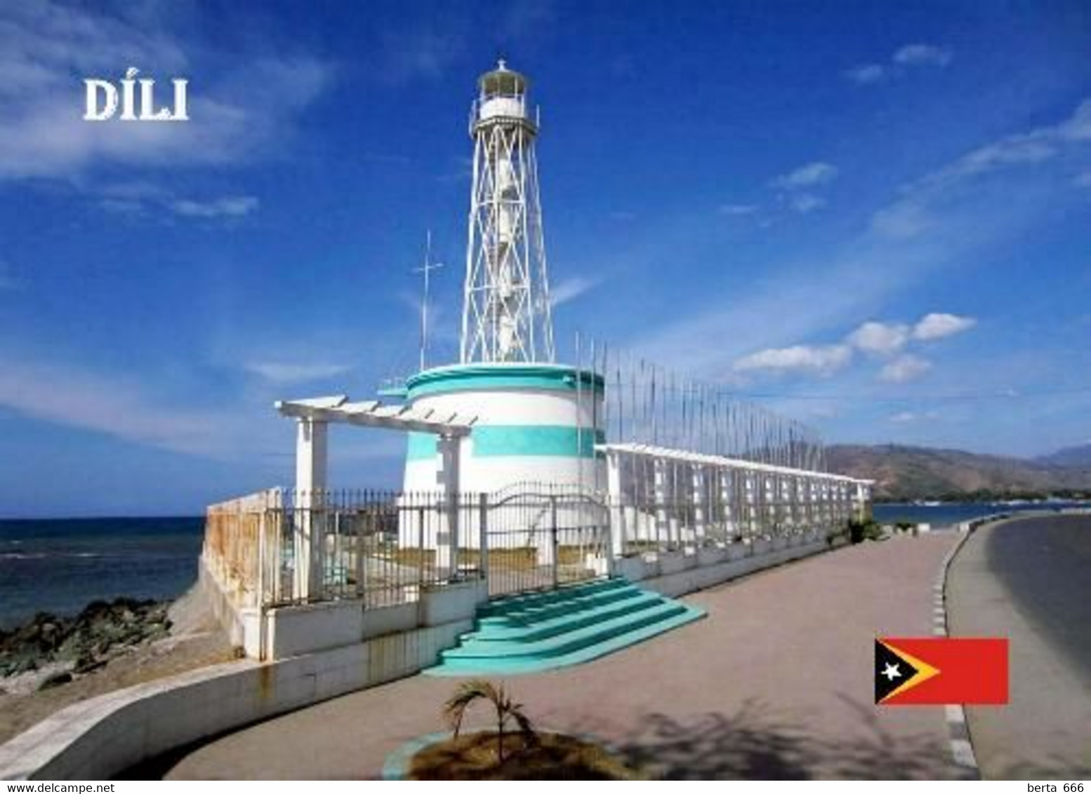 East Timor Dili Lighthouse New Postcard - East Timor