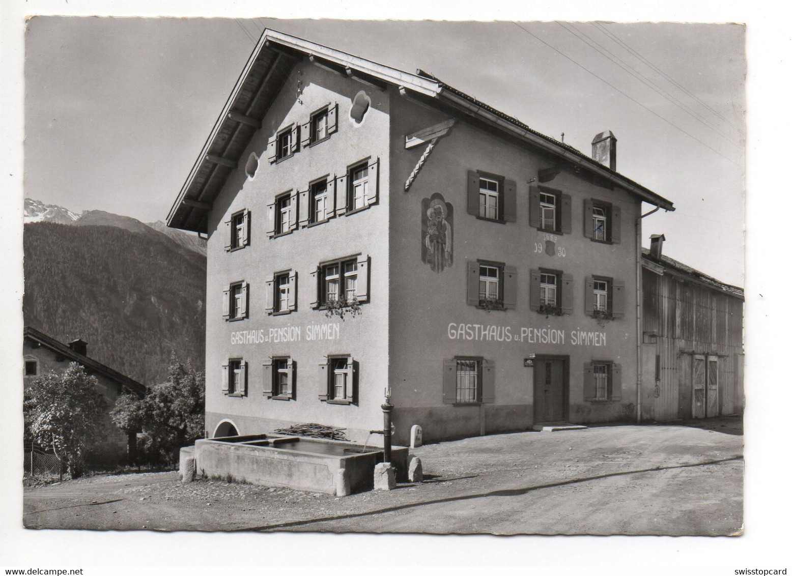 ALVANEU-DORF Gasthaus Und Pension Simmen - Alvaneu