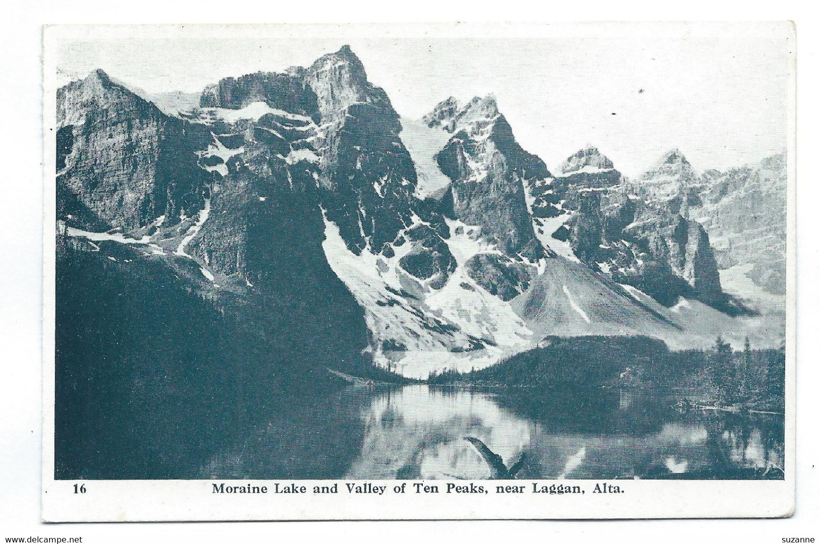 MORAINE LAKE And VALLEY Of TEN PEAKS - Andere & Zonder Classificatie