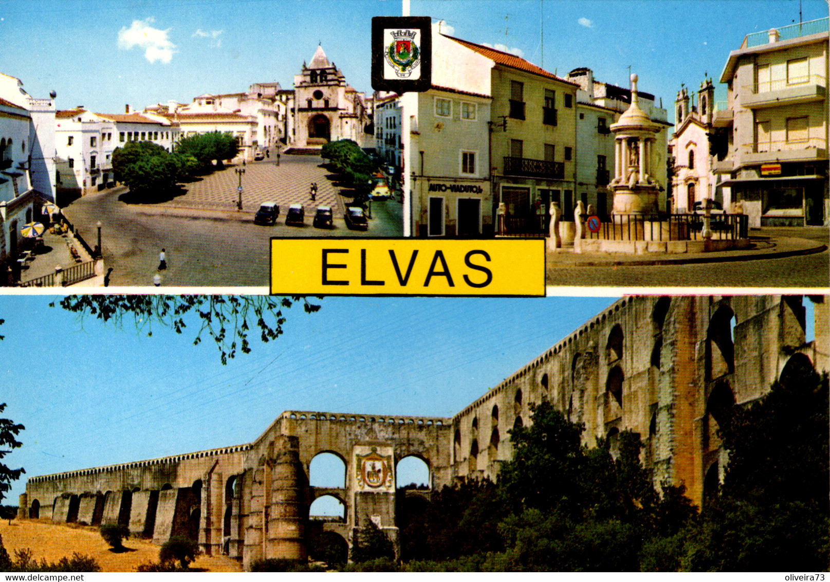 ELVAS - Praça D. Sancho II - Sé - Aqueduto Das Amoreiras - PORTUGAL - Portalegre