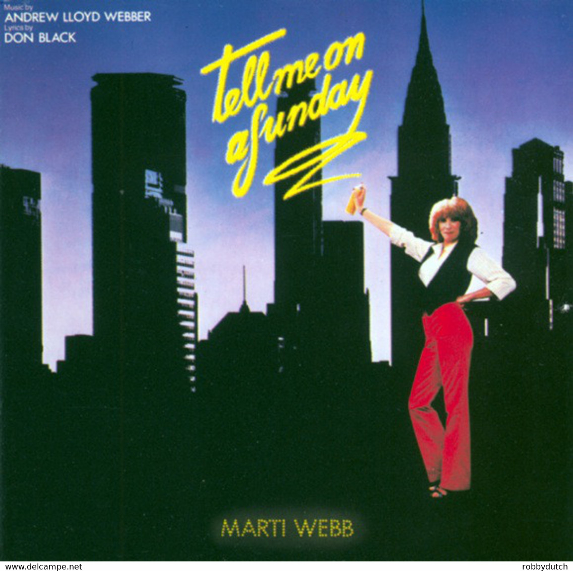 * LP *  MARTI WEBB - TELL ME ON A SUNDAY - By ANDREW LLOYD WEBBER & DON BLACK (Holland 1979) - Musicals