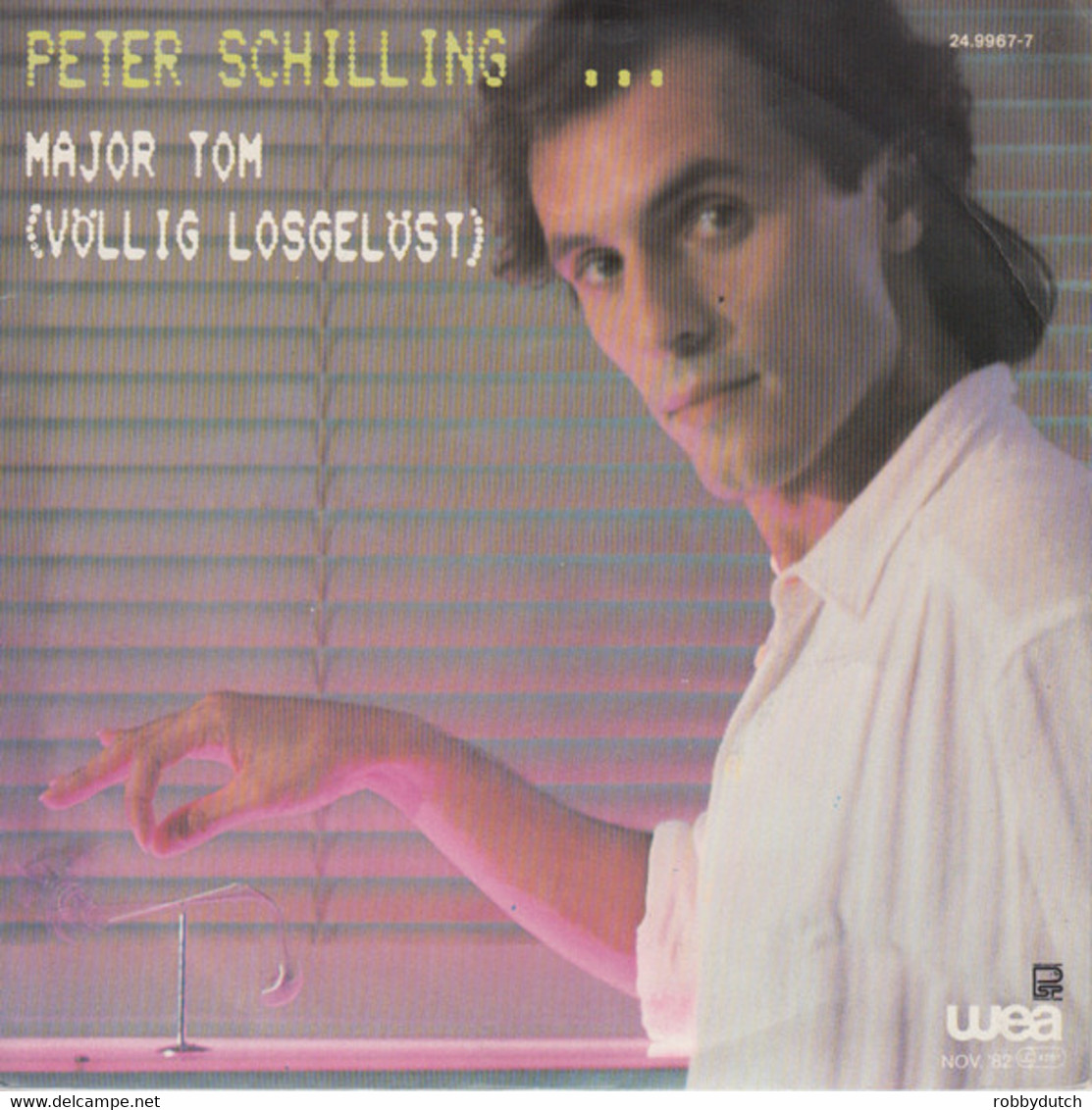 * 7"  *  PETER SCHILLING - MAJOR TOM (Völlig Losgelöst) - Sonstige - Deutsche Musik