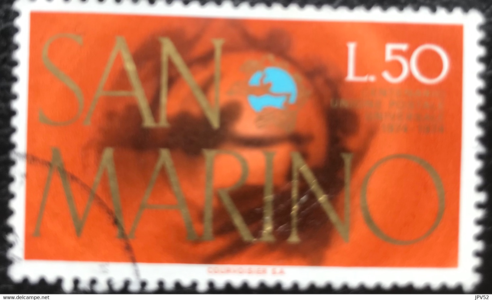 San Marino - C10/34 - (°)used - 1974 - Michel 1075 - 100j UPU - Usados