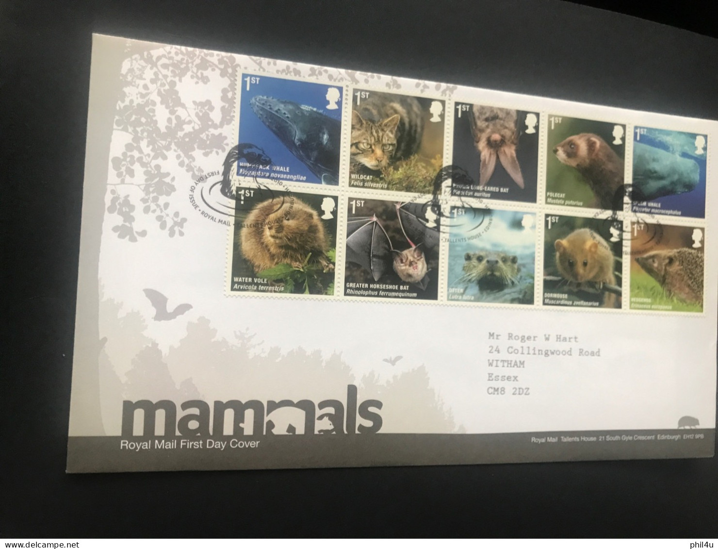 GB Animal And Mammals Present 2 Different FDCancel Present Face £25 Collect As Used Sets Welcome Your Offers - 2001-2010 Em. Décimales