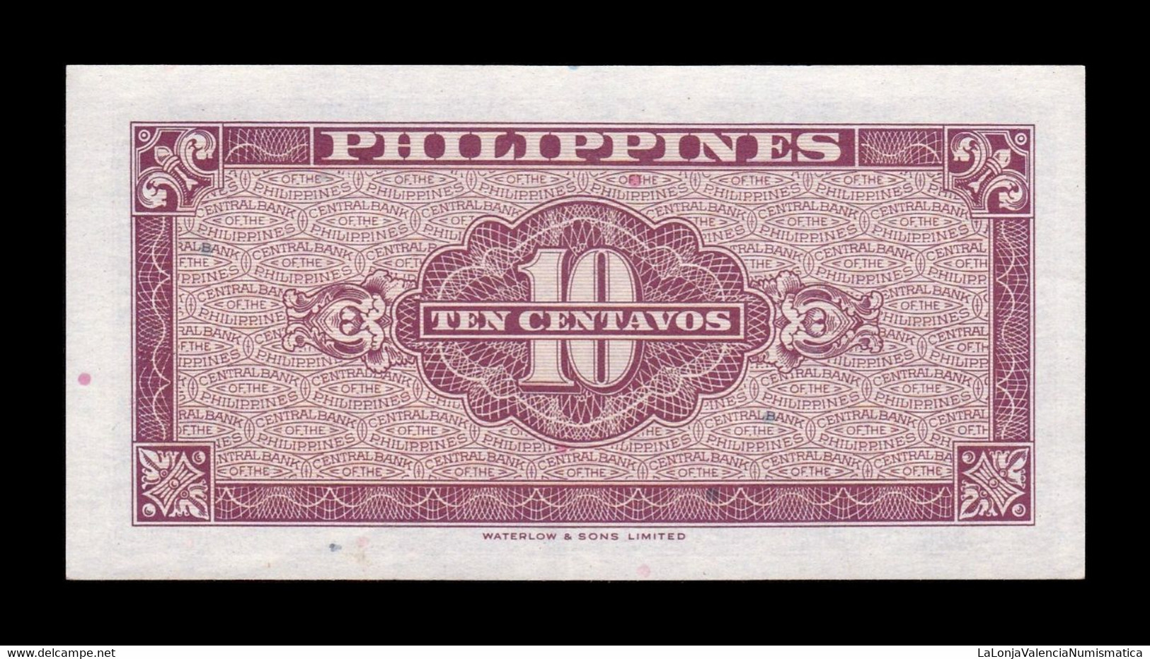 Filipinas Philippines 10 Centavos ND (1949) Pick 128 SC UNC - Philippines