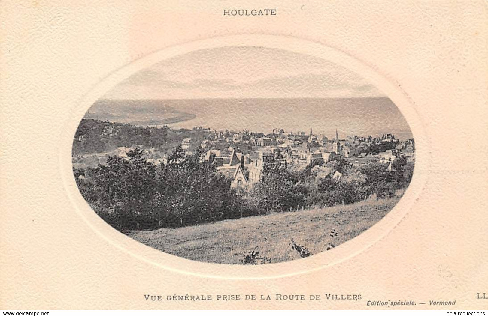 Houlgate        14        Vue Générale Prise De La Route De Villers      (voir Scan) - Houlgate