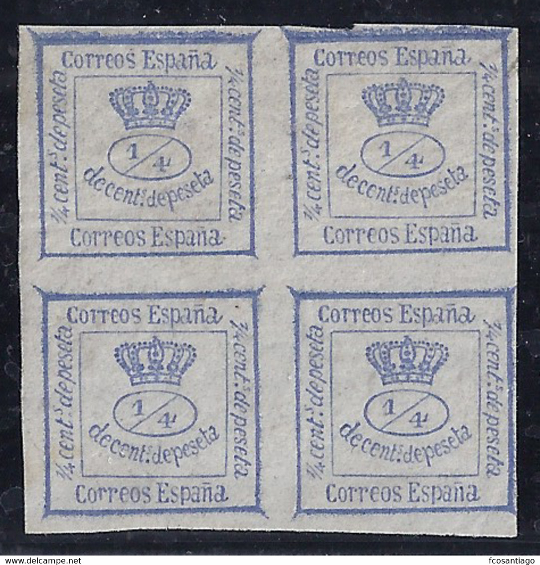 ESPAÑA 1872 - Edifil #115 - MLH * - Unused Stamps