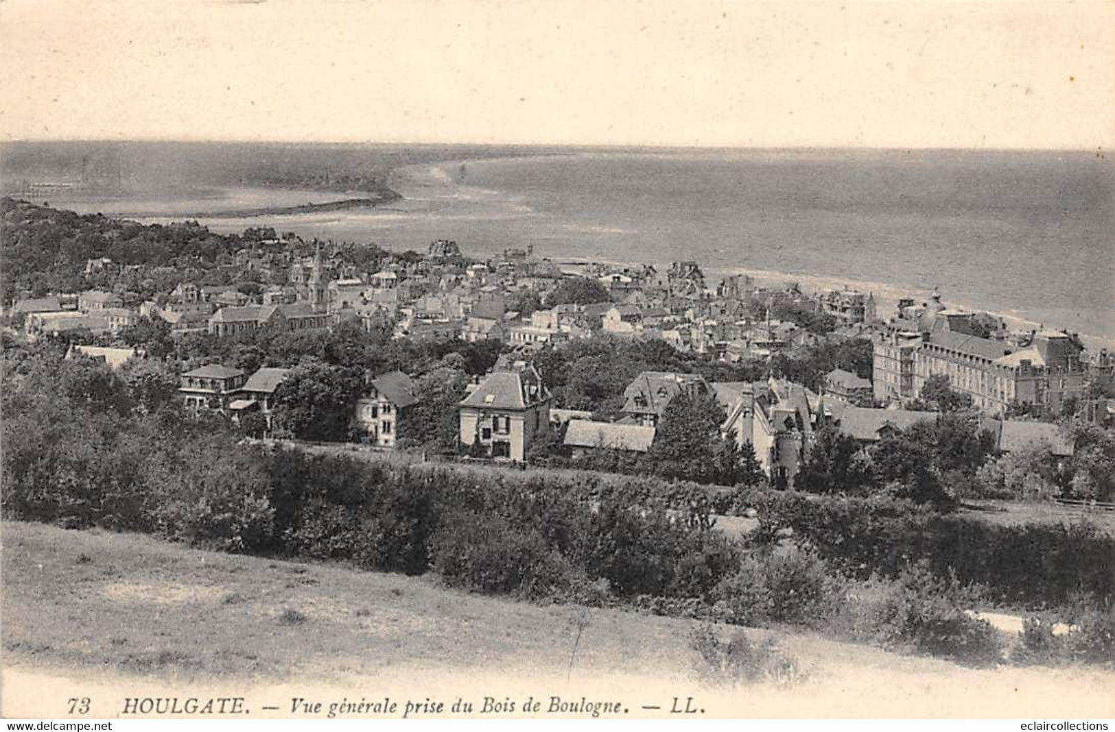 Houlgate        14         Vue Générale Prise Du Bois De Boulogne        LL 73    (voir Scan) - Houlgate