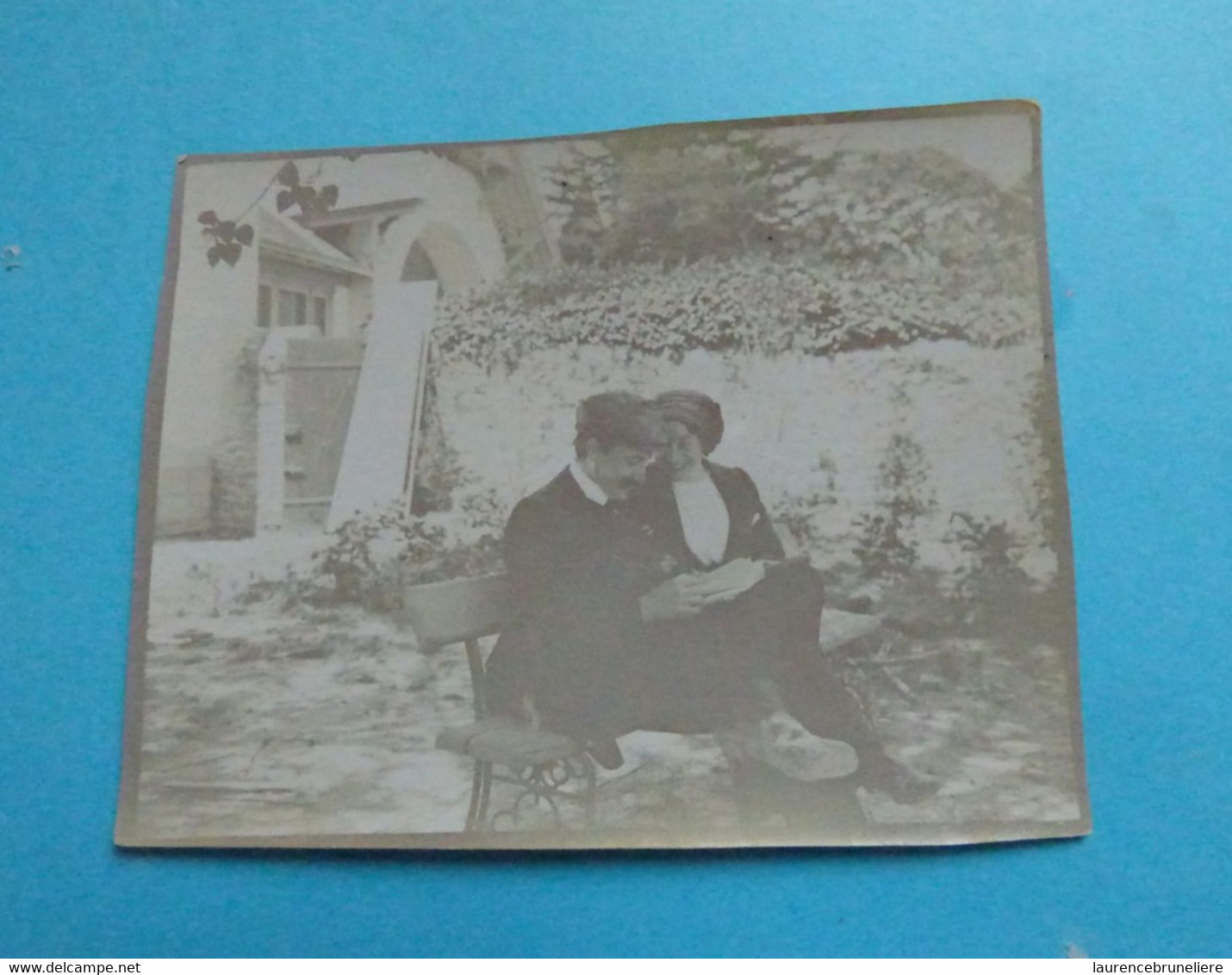 44 LE POULIGUEN - 1913 3 PHOTOS ORIGINALES DE LA VILLA KER ALEXANDRE  FAMILLE LAUNAY - Lieux