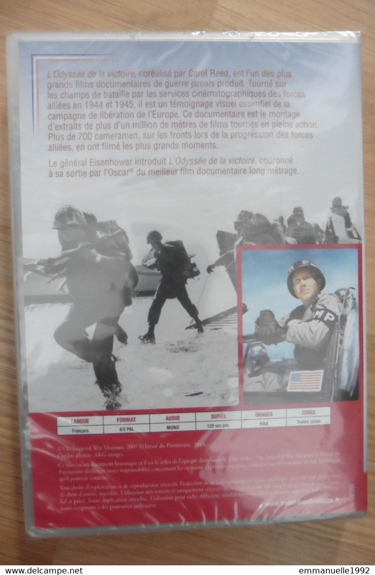 Neuf - DVD Documentaire D-Day L'Odyssée De La Victoire Jour J Débarquement 2e Guerre Mondiale - Sous Cellophane - Documentari