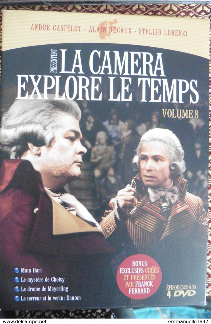 DVD La Caméra Explore Le Temps De Alain Decaux Et André Castelot - Danton - Sans Boitier - RARE ! - Documentales
