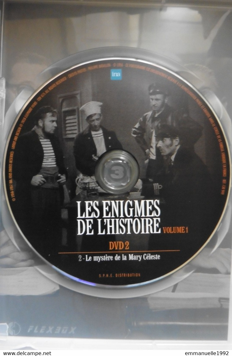 DVD Série TV Les énigmes De L'Histoire - Le Mystère De La Mary Céleste - Sans Boitier - RARE ! - Dokumentarfilme