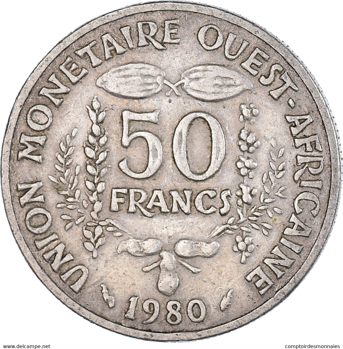 Monnaie, Communauté économique Des États De L'Afrique De L'Ouest, 50 Francs - Ivoorkust