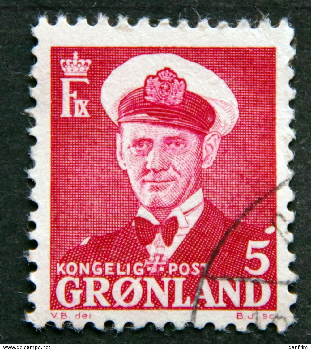 Greenland 1950 King Frederik IX  MiNr.29  ( Lot E 2481 ) - Oblitérés