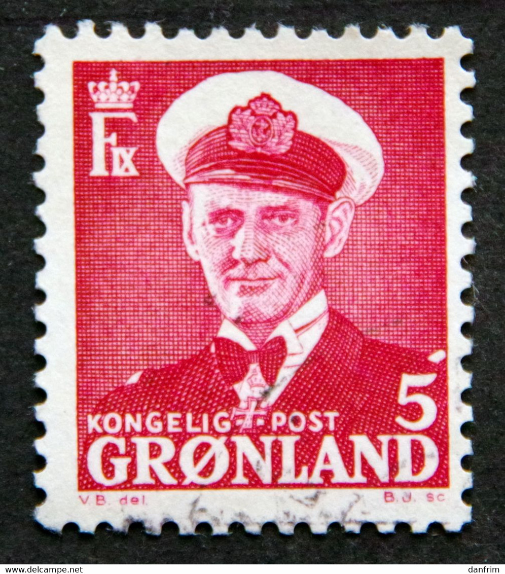 Greenland 1950 King Frederik IX  MiNr.29  ( Lot E 2483 ) - Oblitérés