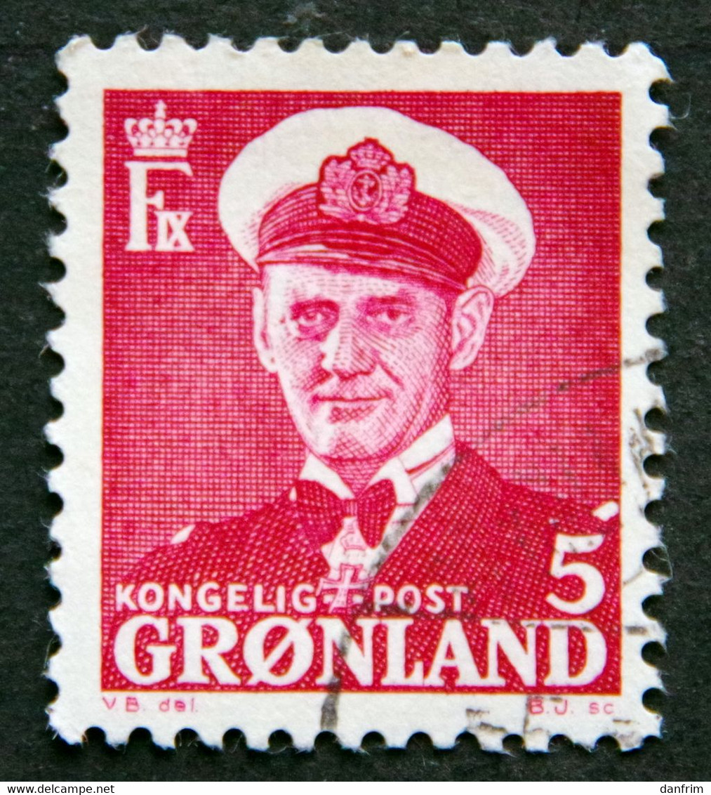 Greenland 1950 King Frederik IX  MiNr.29  ( Lot E 2486 ) - Oblitérés