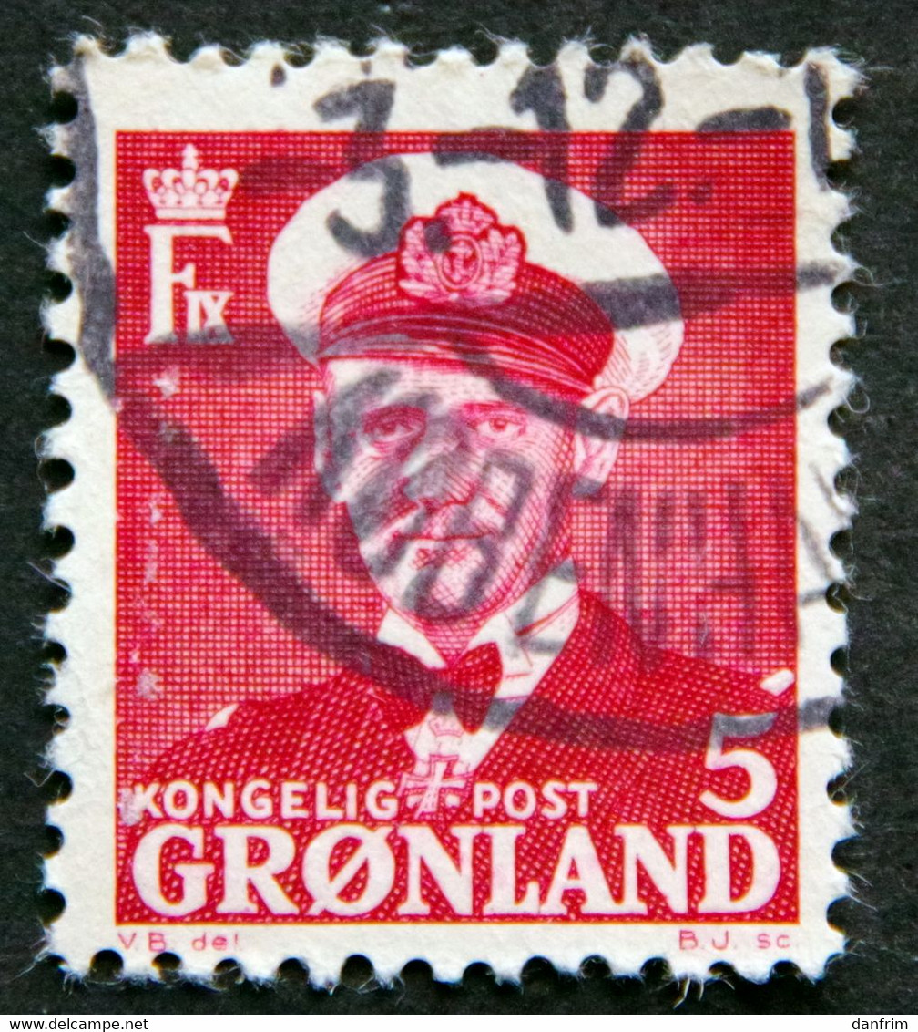 Greenland 1950 King Frederik IX  MiNr.29  ( Lot E 2487 ) - Oblitérés