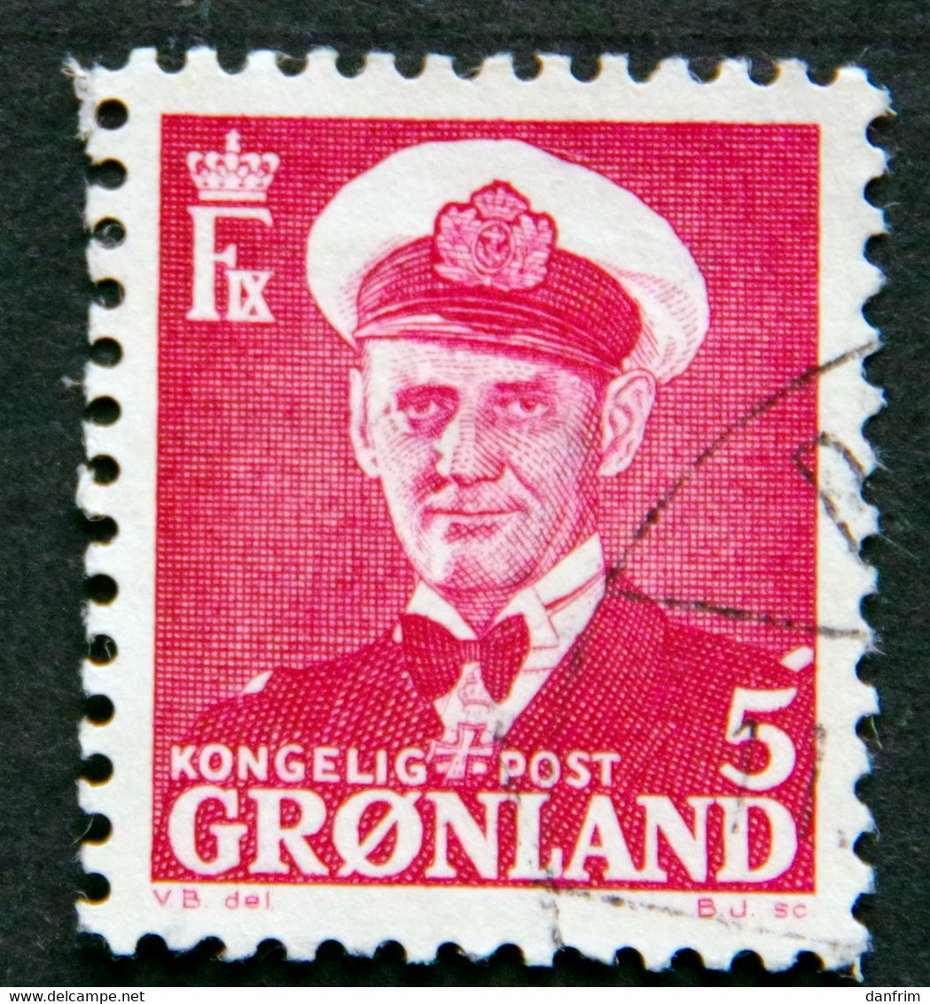 Greenland 1950 King Frederik IX  MiNr.29  ( Lot E 2490 ) - Used Stamps