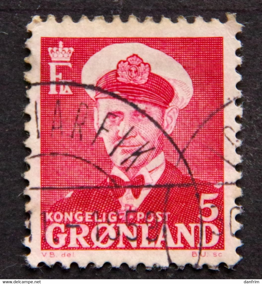 Greenland 1950 King Frederik IX  MiNr.29  ( Lot E 2493 ) - Usati