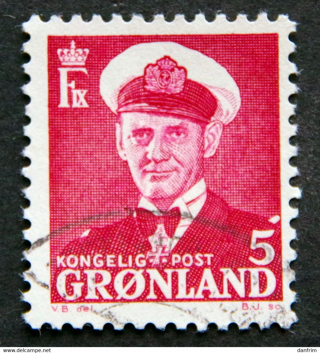 Greenland 1950 King Frederik IX  MiNr.29  ( Lot E 2494 ) - Used Stamps