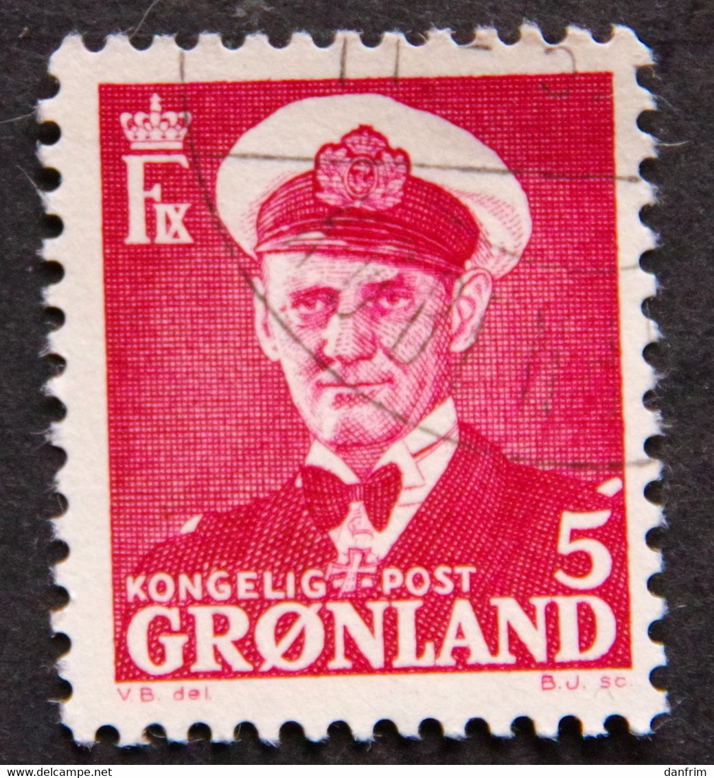 Greenland 1950 King Frederik IX  MiNr.29  ( Lot E 2496 ) - Oblitérés