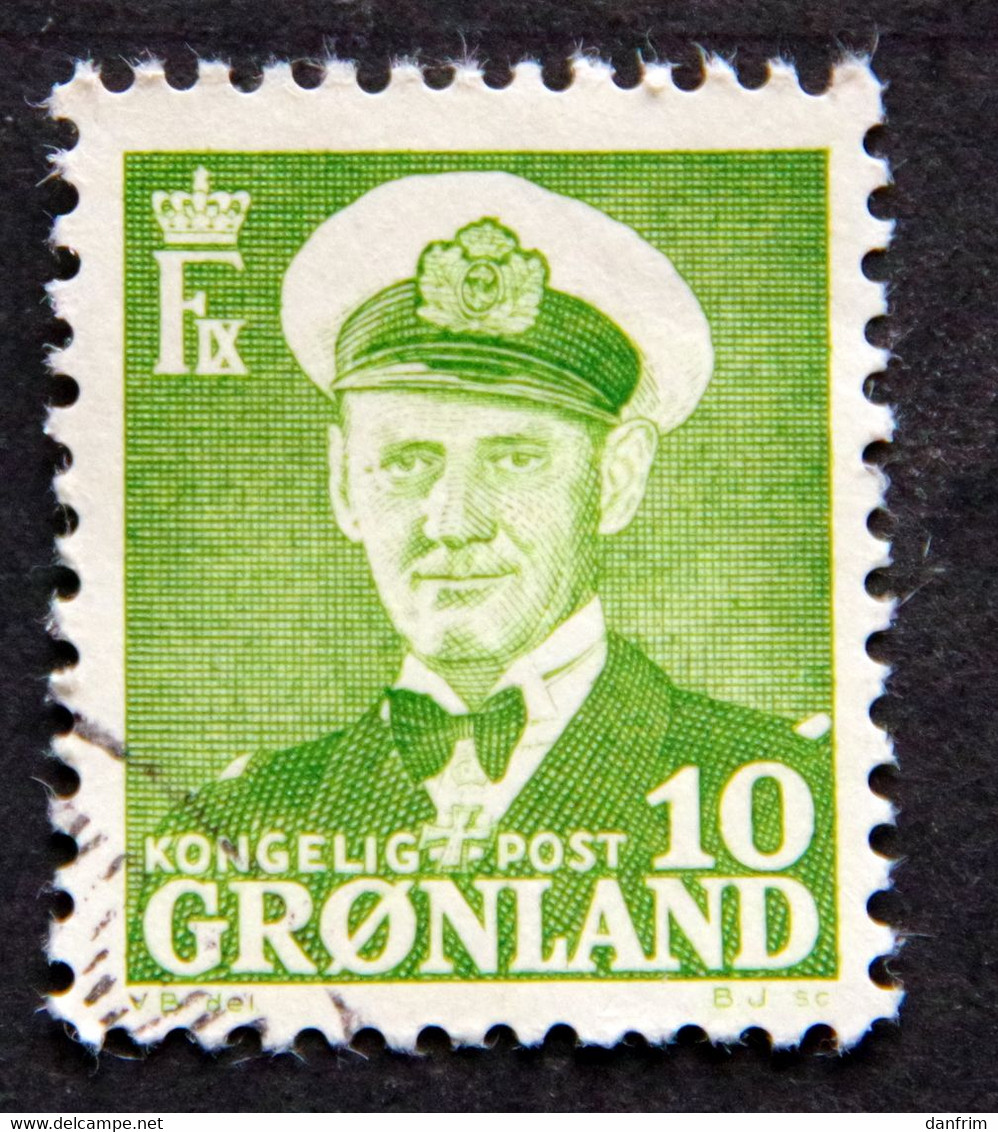 Greenland 1950 King Frederik IX  MiNr.30  ( Lot E 2498 ) - Oblitérés