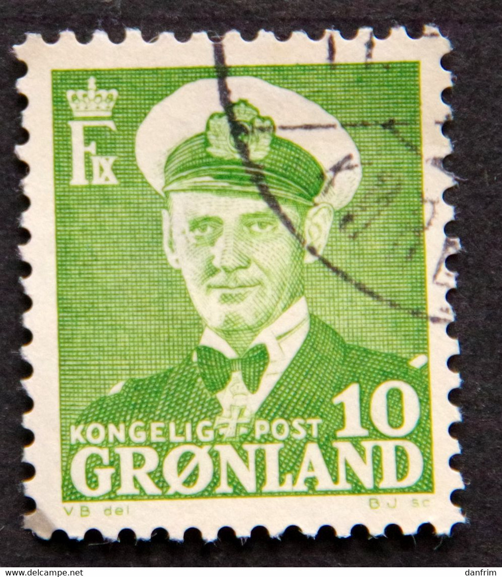 Greenland 1950 King Frederik IX  MiNr.30  ( Lot E 2500 ) - Used Stamps