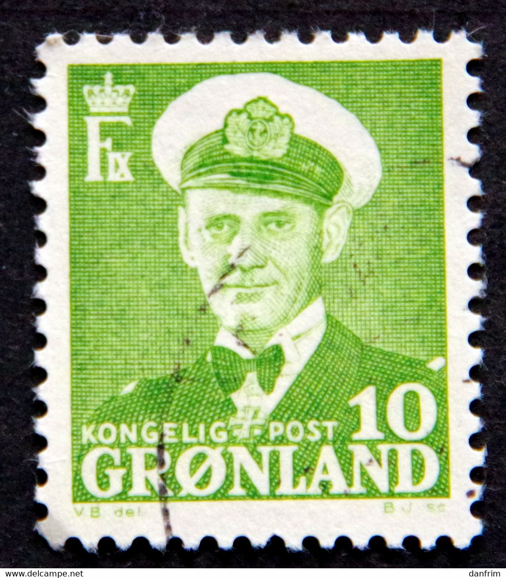 Greenland 1950 King Frederik IX  MiNr.30  ( Lot E 2502 ) - Oblitérés