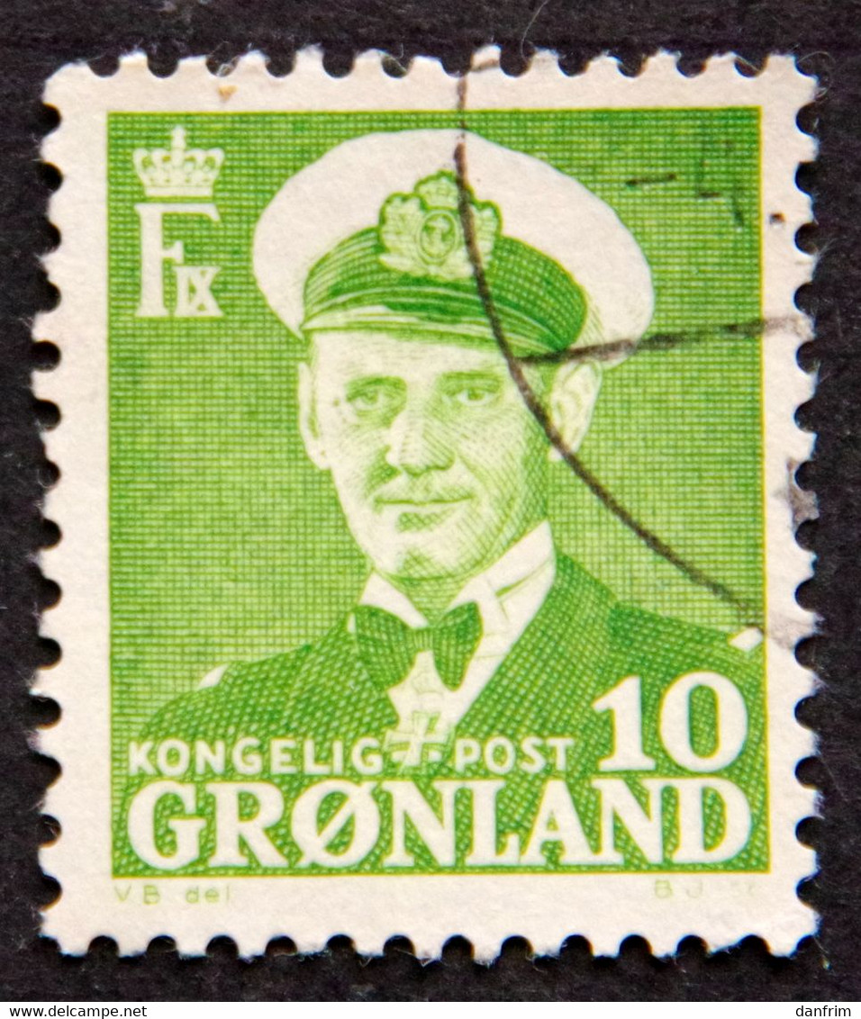 Greenland 1950 King Frederik IX  MiNr.30  ( Lot E 2505 ) - Oblitérés