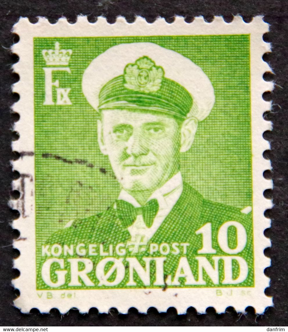 Greenland 1950 King Frederik IX  MiNr.30  ( Lot E 2506 ) - Oblitérés